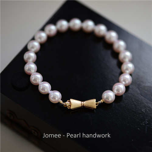 日本Akoya海水珍珠手链手串