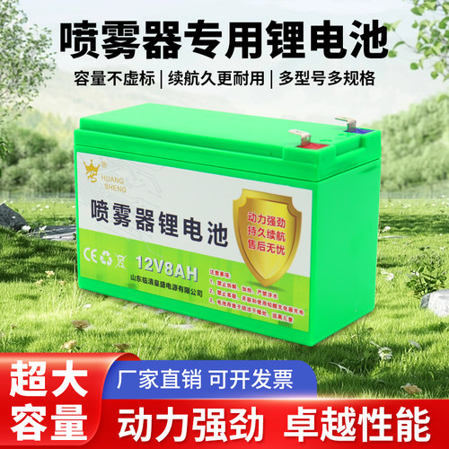 皇盛农用喷雾器耐用打药机锂电池