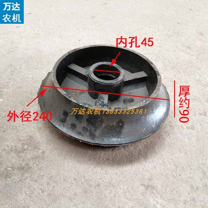 旋耕机地滚碎土滚播种机压土滚微耕机压土v轮农用压地滚子