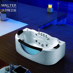 1.4 豪华 经典 5015 1.8米海景玻璃单人按摩亚克力浴缸