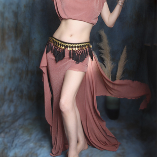 青曼舞艺2025夏季新款肚皮舞练习服飘逸网纱演出服套装限量款