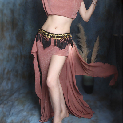 青曼舞艺肚皮舞新款练功演出服