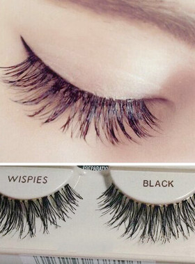 现货ardell艾黛尔假睫毛wispies透明梗自然交叉浓密，不参加包邮