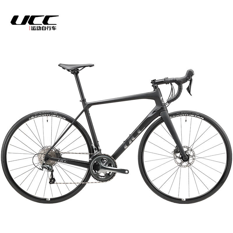 UCC冲击波4720 公路车 禧玛诺4720 油碟 碳纤维车架700c培林轮组