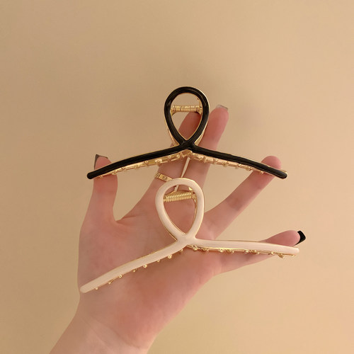 简约百搭高级感大号后脑勺抓夹