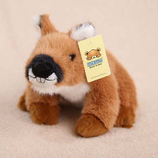 玩偶部落傻狍子毛绒玩具小公仔玩偶动物儿童节日礼物陪伴抱枕娃娃