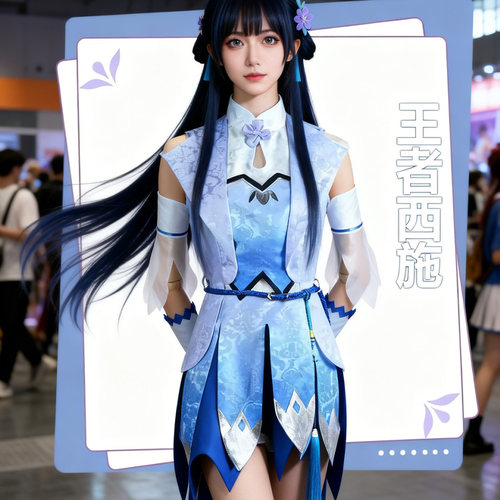王者幻纱之灵西施原皮cosplay服女荣耀美女衣服西施cos稷下星之队