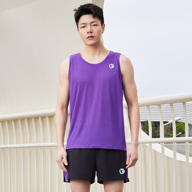 咕咚马拉松专业跑步运动吸汗背心