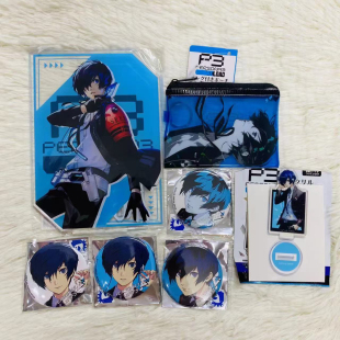 正版女神异闻录3p3r结城理京王地铁联动立牌落水百元店fifs秒发