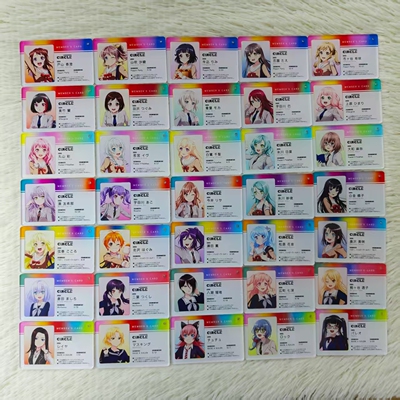 日谷正版邦邦BangDream circle v2会员证凑友希娜 户山香澄
