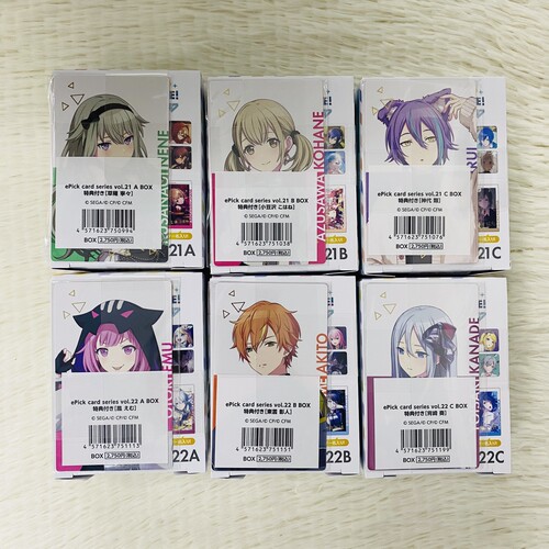 【日谷国现】pjsk世界计划初音未来ep卡小卡整盒21ABC22AB情人节
