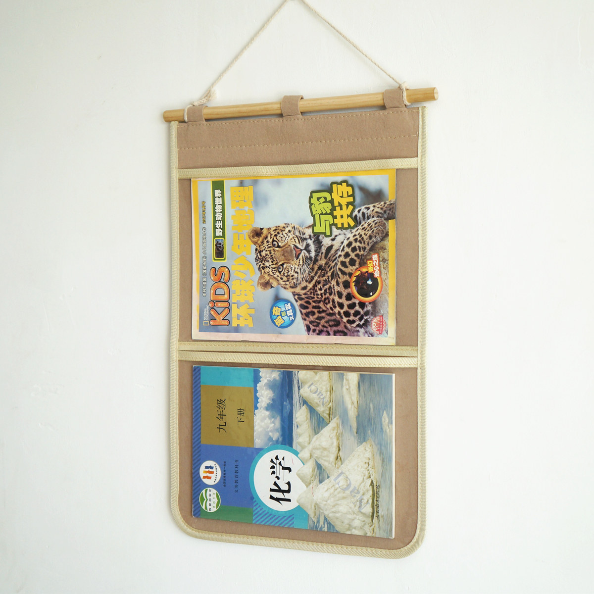 加厚墙挂式透明儿童房幼儿园美术作品展示图书绘本收纳袋收纳挂袋,收纳整理,收纳挂袋,淘宝优惠券,粉丝福利购,淘宝优惠卷