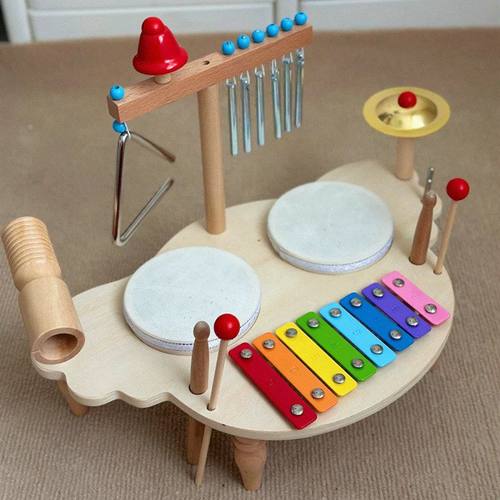 跨境架子鼓儿童CPC婴儿CE宝宝玩具音乐启蒙早教男女孩教具乐器