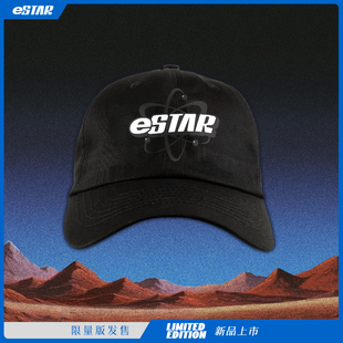 【夏季星辰】eStar官方正品 黑色大LOGO鸭舌帽 #电竞 #潮流