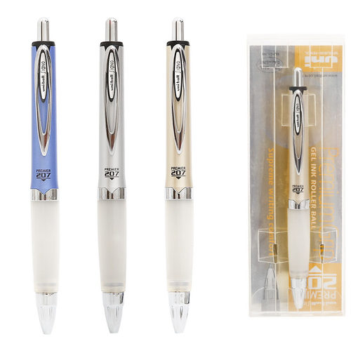 包邮日本uni三菱软笔握中性笔