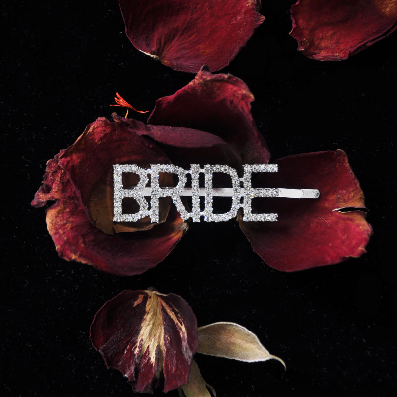 礼好 ins超火网红同款bride新娘水钻发夹欧美字母边夹伴娘小礼物|ruв категории Украшения,ювелирные изделия, шпилька - от Buy2taobao.com для оказания профессиональной услуги покупки агента Taobao