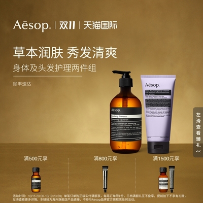 Aesop伊索身体头发两件组