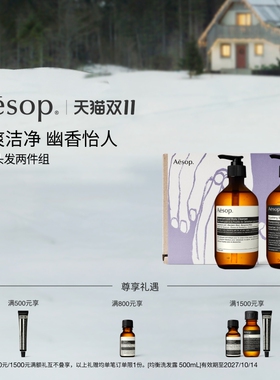 Aesop伊索身体头发两件组