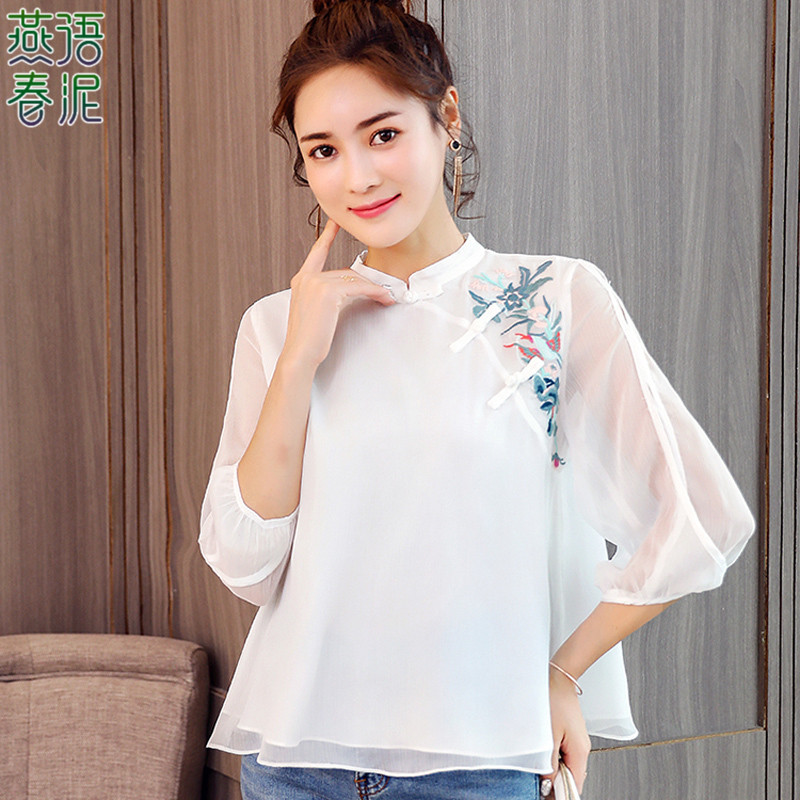 中国风女装上衣夏装