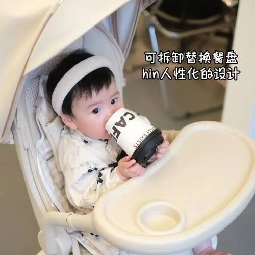 丸丫T6二代PLUS专用遛娃神器原装餐盘可拆卸吃饭辅食碗加大餐桌