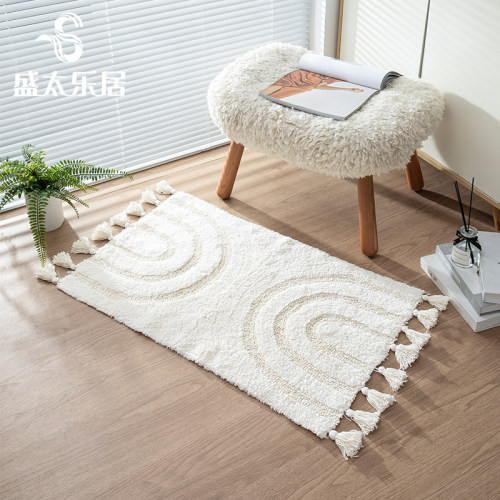 盛太乐居纯棉少女高级感房间地毯