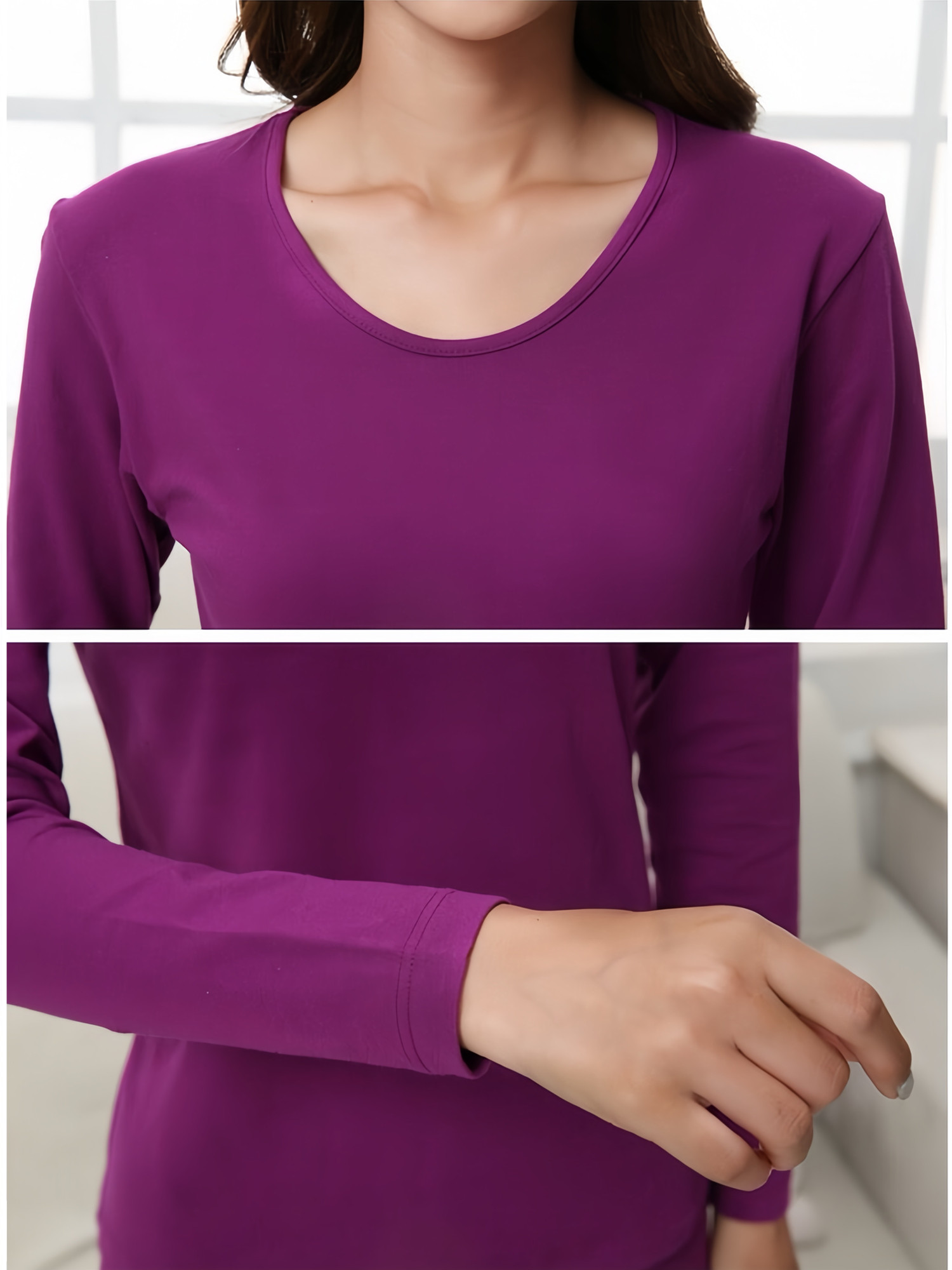 GEKAI WOMENS STRETCH COTTON COMFORTABLE CLOSE-FITTING UNDERLAY VERSATILE UNDERWEAR SOLID COLOR CLASSIC BASIC AUTUMN CLOTHES AUTUMN PANTS 3683