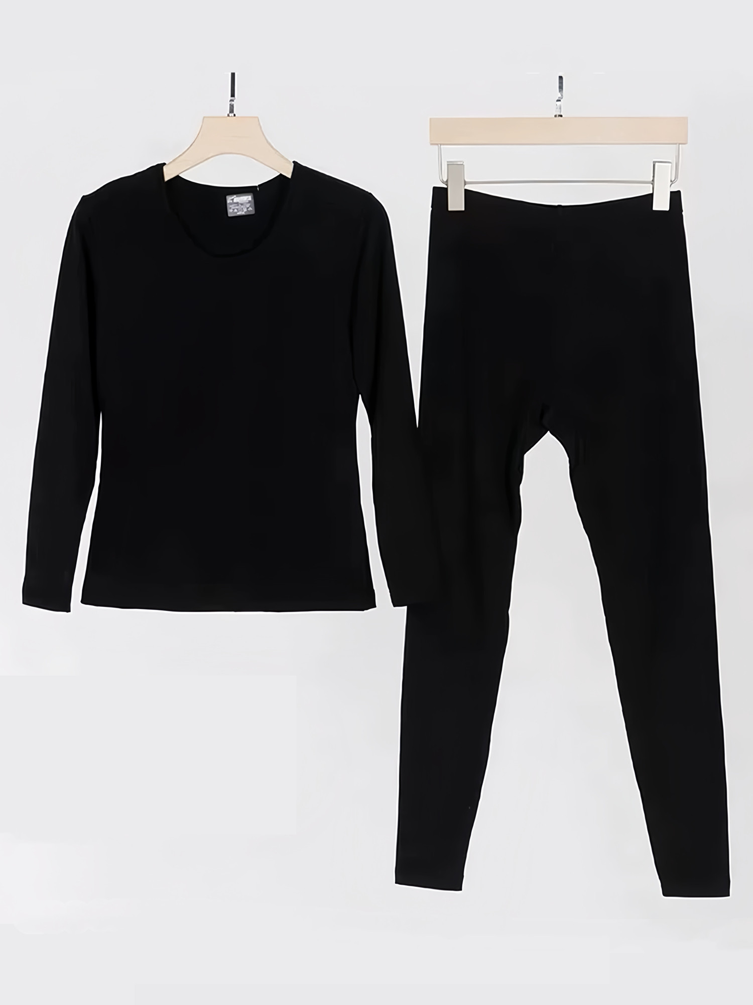 GEKAI WOMENS STRETCH COTTON COMFORTABLE CLOSE-FITTING UNDERLAY VERSATILE UNDERWEAR SOLID COLOR CLASSIC BASIC AUTUMN CLOTHES AUTUMN PANTS 3683