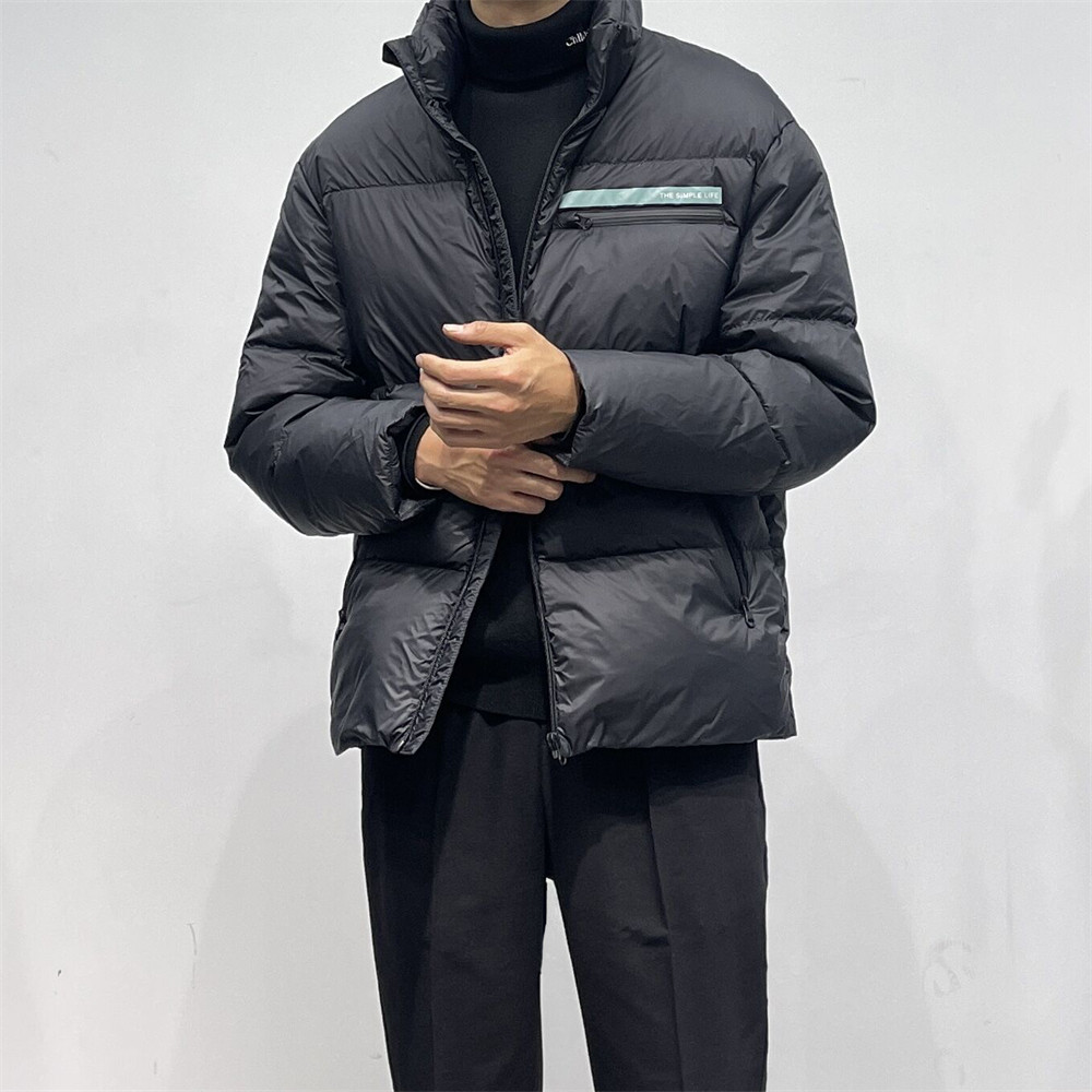 加厚保暖羽绒服白鸭绒立领时尚
