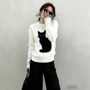 巨好看冬装2026气质一整套穿搭洋气时尚减龄针织衫阔腿裤两件套装