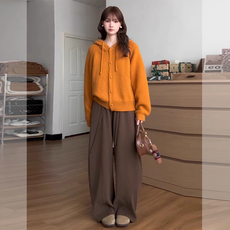 微胖mm御姐炸街盐系穿搭两件套装