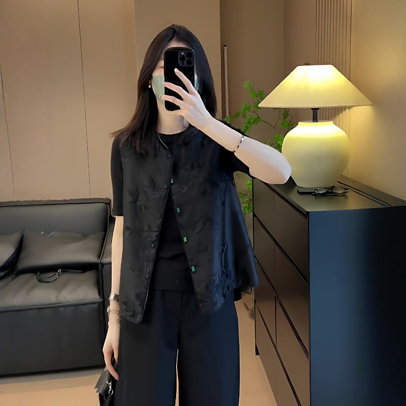 微胖mm御姐炸街盐系穿搭两件套装图片