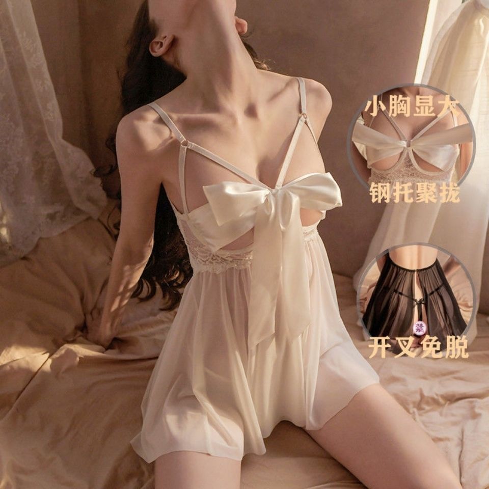 情器却内衣诱惑纯欲睡衣蕾丝挑逗性感火辣激情制服性暗示衣服套装