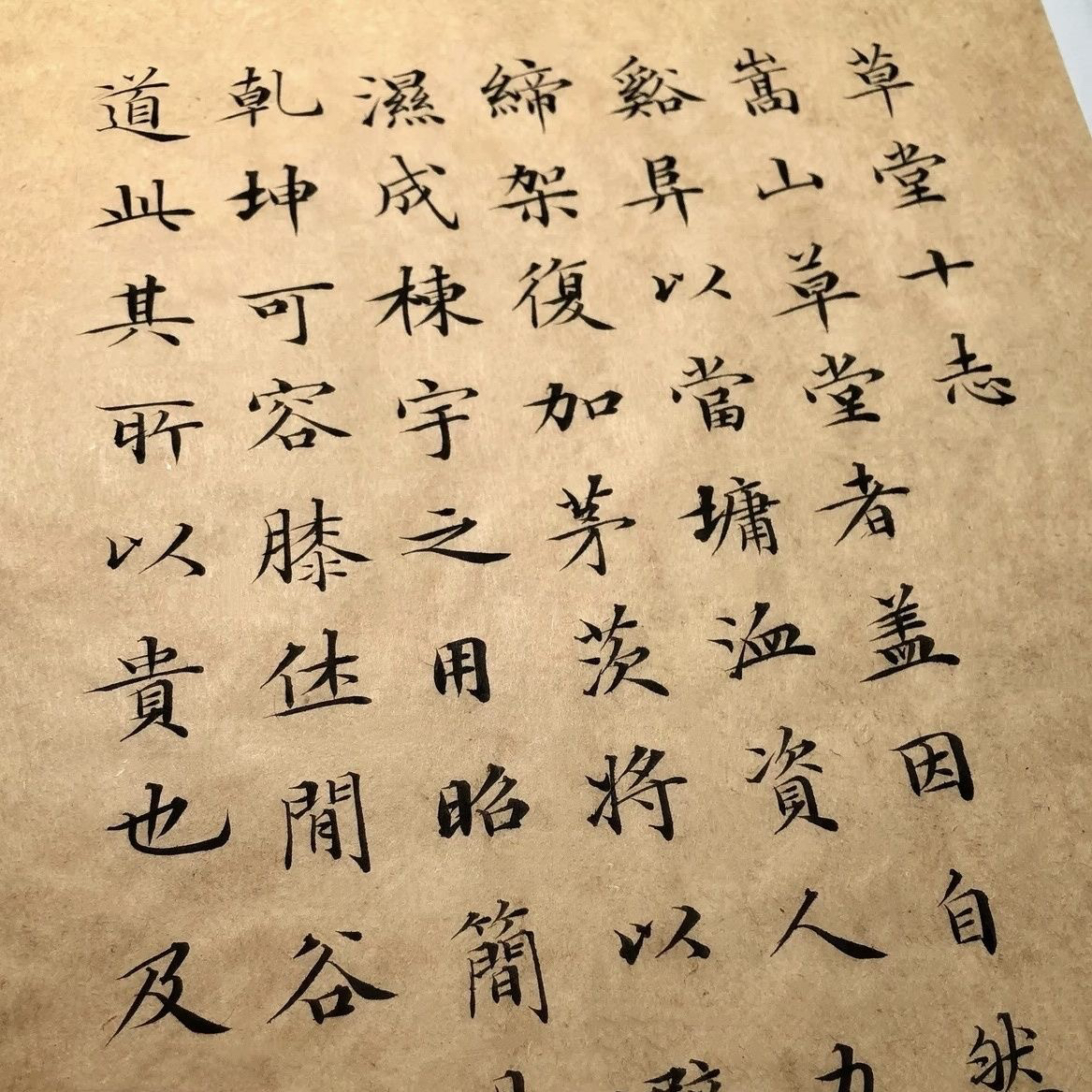 小楷防锈纸 仿古a4不洇墨  A4100张 书法专用古风 长卷油纸