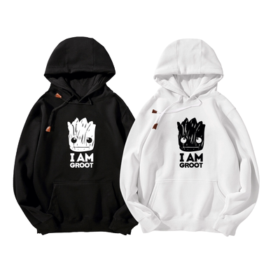 am火箭浣熊连帽卫衣