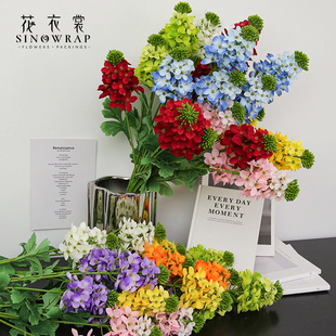 花衣裳 仿真油菜花年宵节绢花礼盒装饰客厅摆件拍照道具花店资材