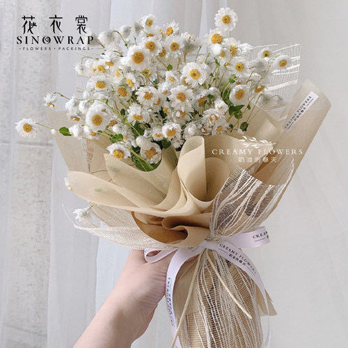 防水鲜花包装纸花衣裳