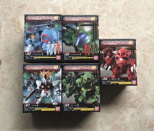 球和飞行员模型 现货 高达微型战争系列 Bandai万代盒蛋