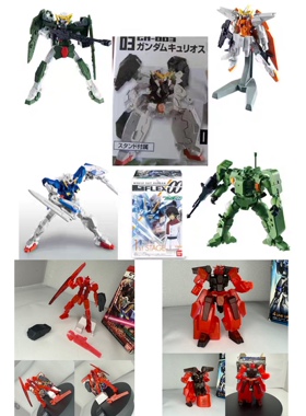 万代模型拼装 高达 00 机体盒蛋gn-001 002 003 005 ms 摆件模玩