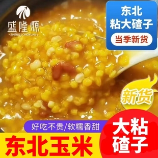 5斤东北粘黏玉米大碴子新5斤玉米渣粥特产杂粮大粒笨碴子碎玉米