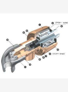 日本武田旋转接头连接器AR2301 15A