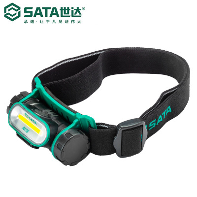 Sata/世达照明灯防水锂电头灯90716