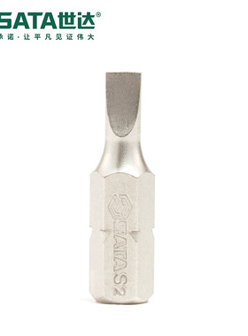 Sata/世达五金5件套6.3MM系列25MM长螺丝批一字旋具头59211-18