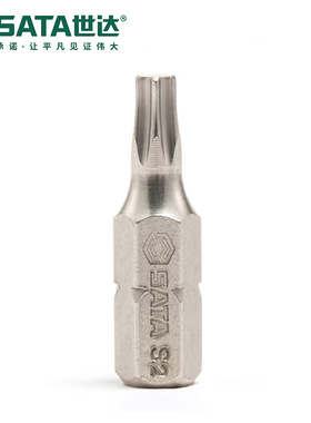 Sata/世达工具5件套6.3MM系列25MM长花形旋具头螺丝批59231-59238