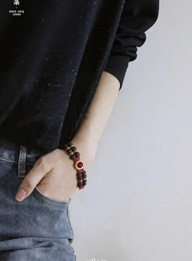 万盏茶堂原创设计手工紫砂串珠手链女小众高级感轻奢精致闺蜜礼物