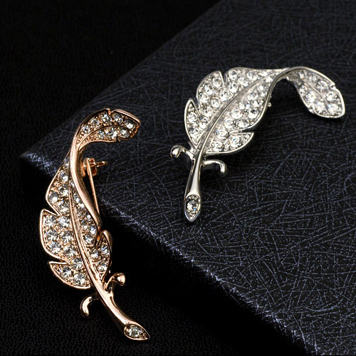 Broche Lovers en cristal autrichien - Ref 1172647 Image 3