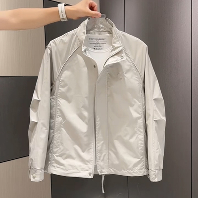 工装飞行夹克男款秋装高级感