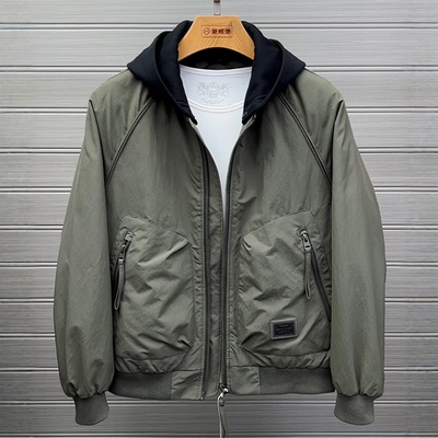 二棉夹克外套男款美式复古