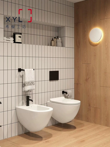 Европейский стиль ретро -деревянный зерновой кирпич Имитация твердых деревянных спальни спальня.