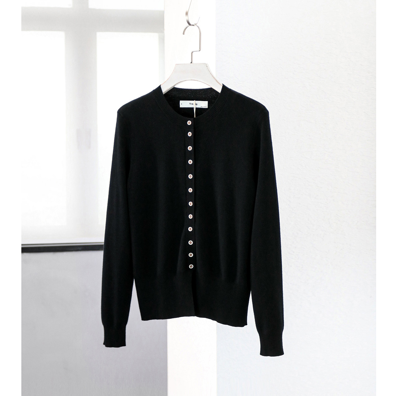 秋冬新品《慢时光》极柔扬子美利奴羊毛16G双面四平紧密加厚毛衣