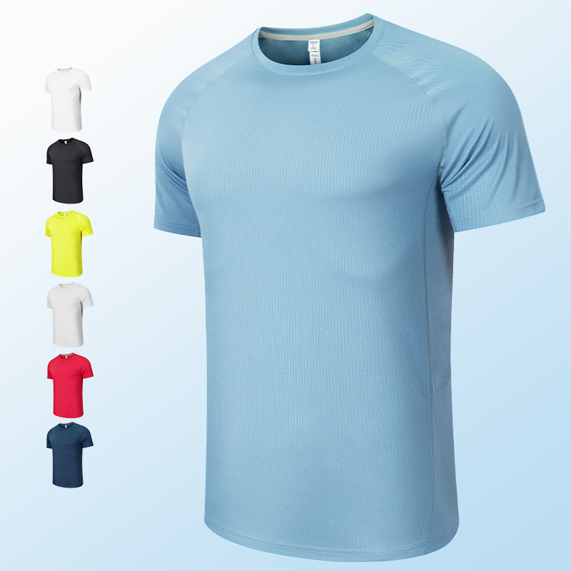 田径T恤男女马拉松跑步T恤速干宽松半袖运动短袖跑团队服个性定制